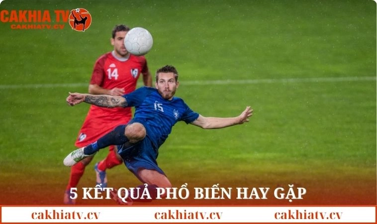 5 kết quả phổ biến hay gặp