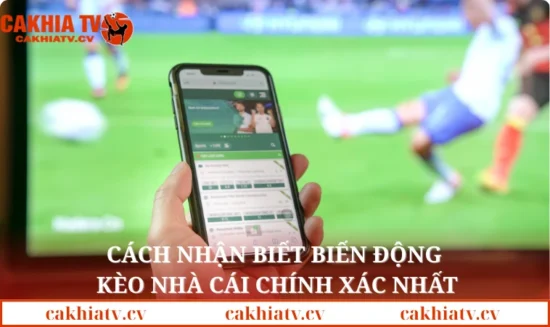 Cách nhận biết biến động kèo nhà cái