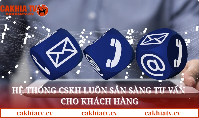 Hệ thống CSKH luôn sẵn sàng tư vấn cho khách hàng